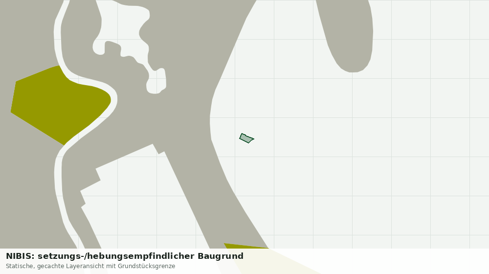 Statische Kartenansicht: NIBIS: setzungs-/hebungsempfindlicher Baugrund