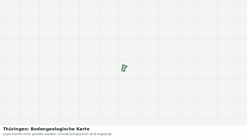 Statische Kartenansicht: Thüringen: Bodengeologische Karte