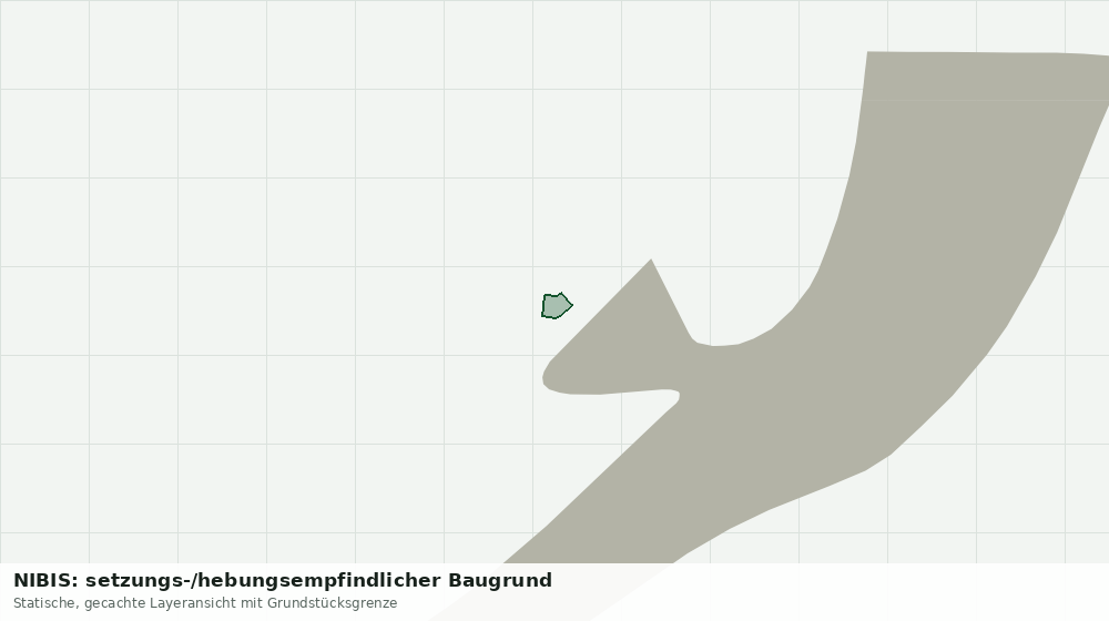 Statische Kartenansicht: NIBIS: setzungs-/hebungsempfindlicher Baugrund