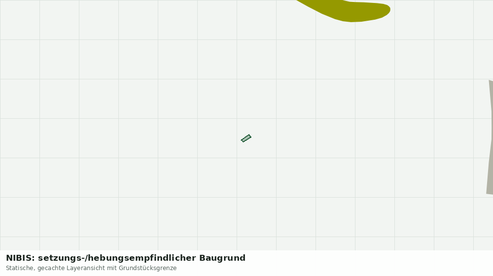 Statische Kartenansicht: NIBIS: setzungs-/hebungsempfindlicher Baugrund
