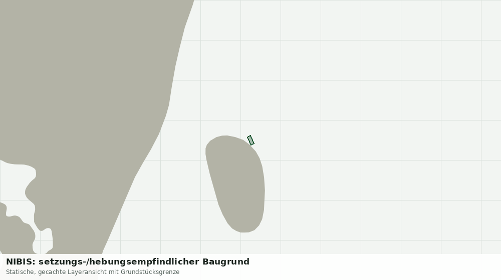 Statische Kartenansicht: NIBIS: setzungs-/hebungsempfindlicher Baugrund