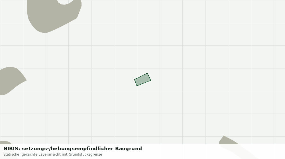 Statische Kartenansicht: NIBIS: setzungs-/hebungsempfindlicher Baugrund