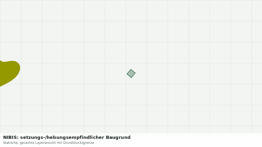 Statische Kartenansicht: NIBIS: setzungs-/hebungsempfindlicher Baugrund
