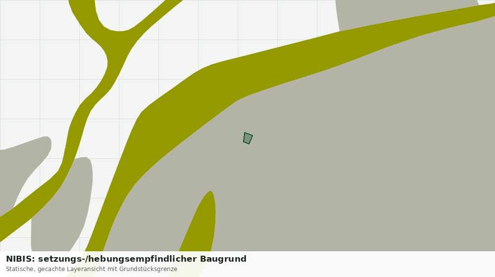 Statische Kartenansicht: NIBIS: setzungs-/hebungsempfindlicher Baugrund