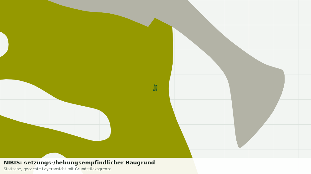 Statische Kartenansicht: NIBIS: setzungs-/hebungsempfindlicher Baugrund