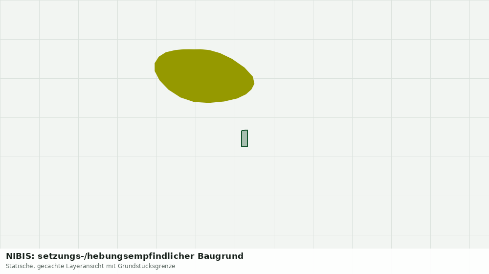 Statische Kartenansicht: NIBIS: setzungs-/hebungsempfindlicher Baugrund