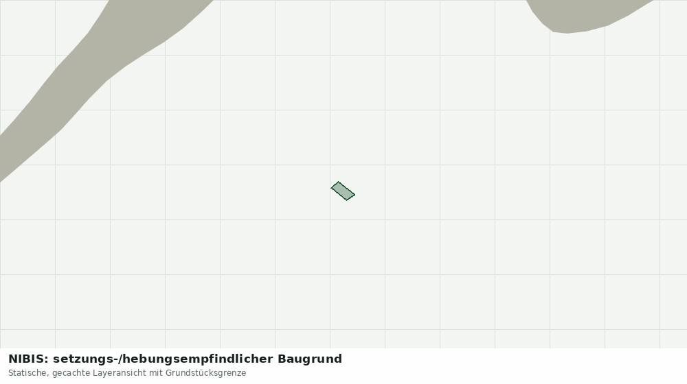 Statische Kartenansicht: NIBIS: setzungs-/hebungsempfindlicher Baugrund