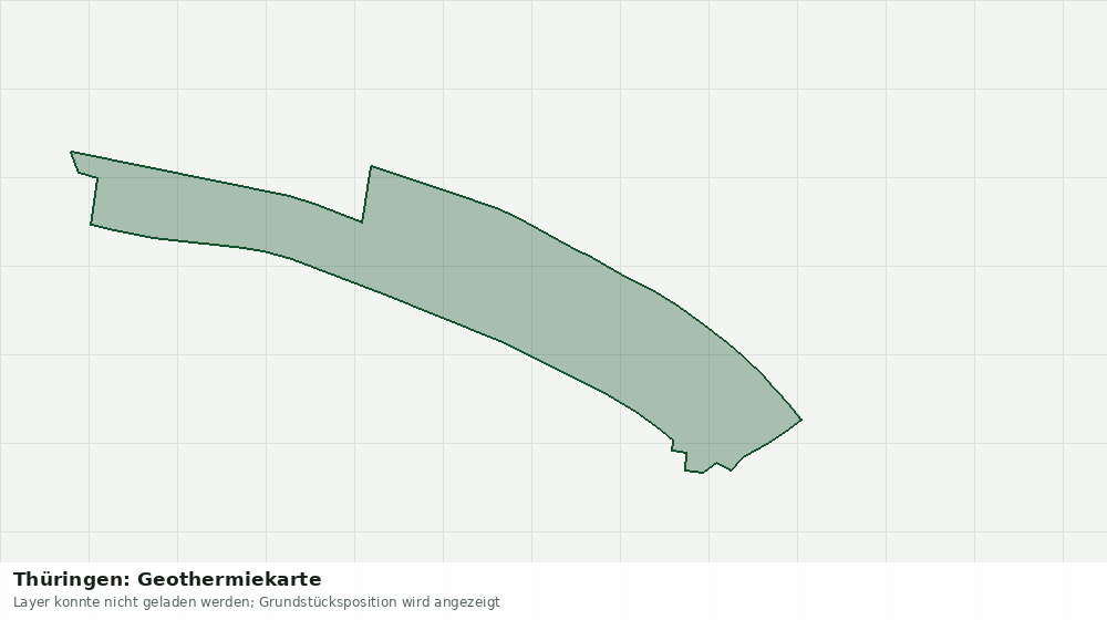 Statische Kartenansicht: Thüringen: Geothermiekarte