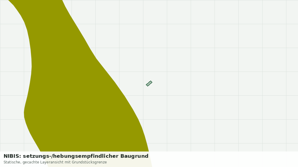 Statische Kartenansicht: NIBIS: setzungs-/hebungsempfindlicher Baugrund
