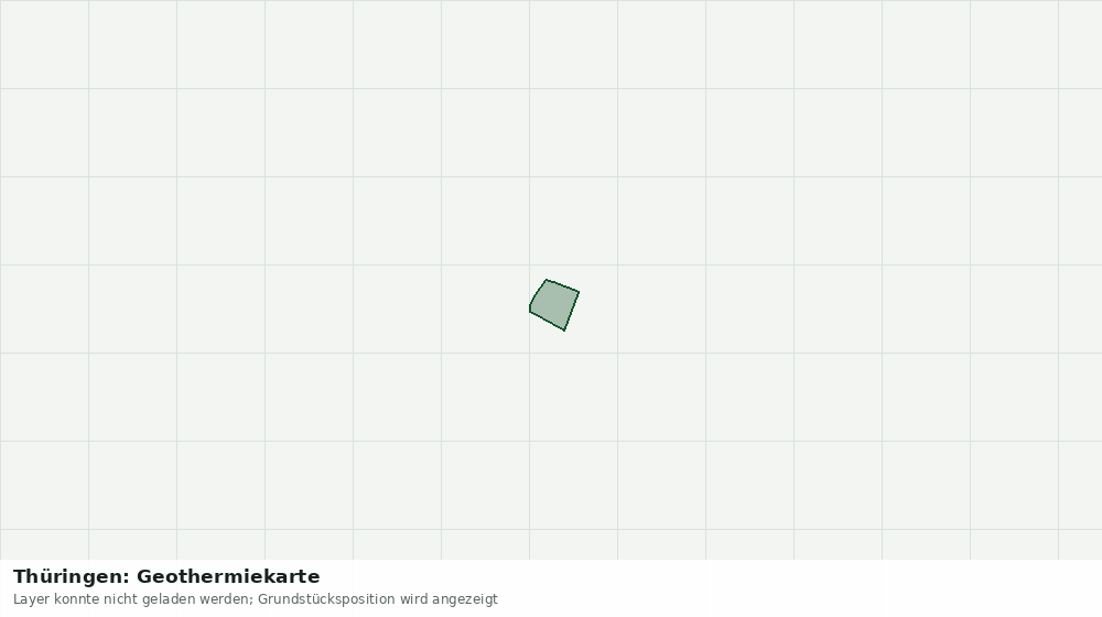 Statische Kartenansicht: Thüringen: Geothermiekarte