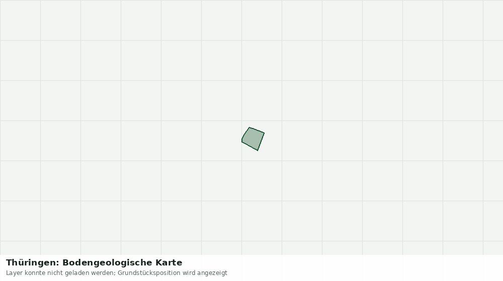 Statische Kartenansicht: Thüringen: Bodengeologische Karte