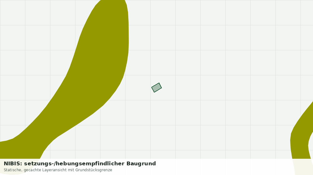 Statische Kartenansicht: NIBIS: setzungs-/hebungsempfindlicher Baugrund