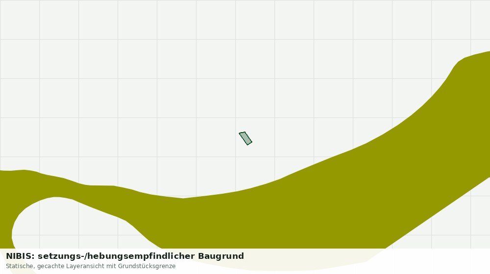 Statische Kartenansicht: NIBIS: setzungs-/hebungsempfindlicher Baugrund