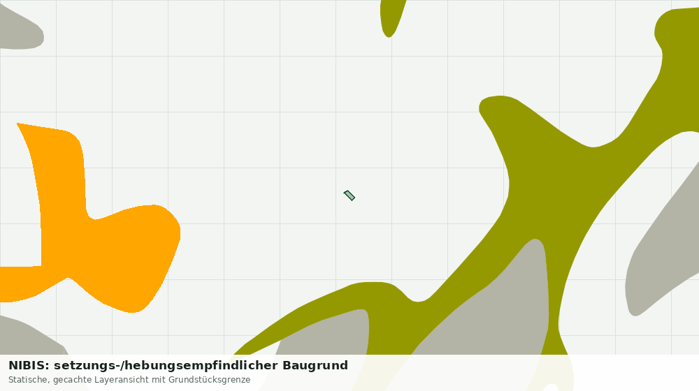 Statische Kartenansicht: NIBIS: setzungs-/hebungsempfindlicher Baugrund