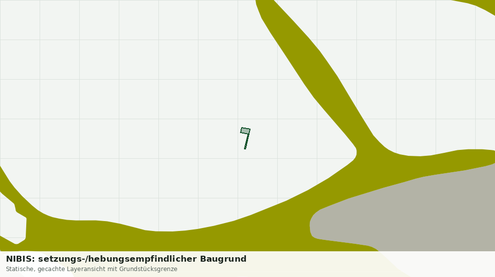 Statische Kartenansicht: NIBIS: setzungs-/hebungsempfindlicher Baugrund