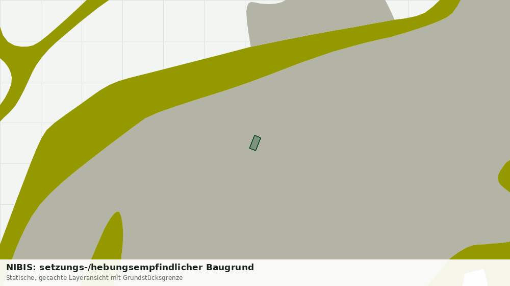Statische Kartenansicht: NIBIS: setzungs-/hebungsempfindlicher Baugrund