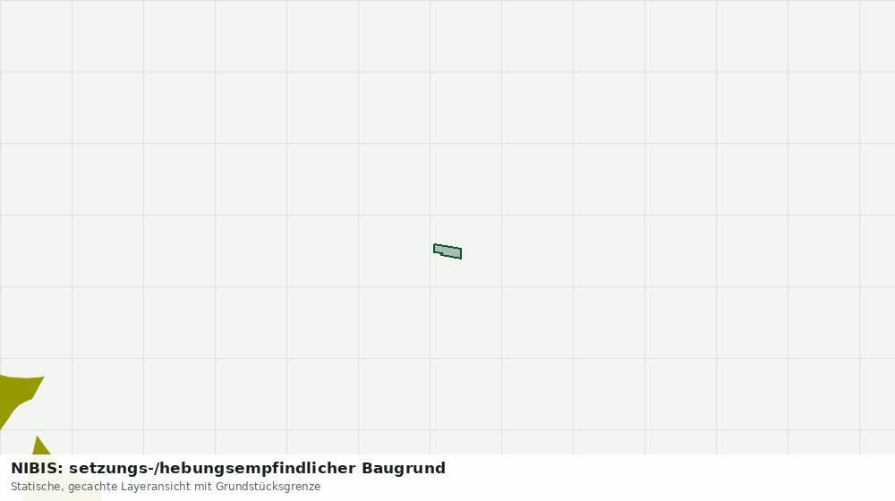 Statische Kartenansicht: NIBIS: setzungs-/hebungsempfindlicher Baugrund