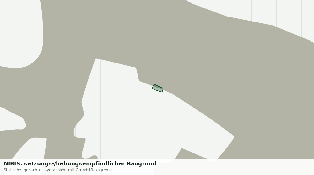 Statische Kartenansicht: NIBIS: setzungs-/hebungsempfindlicher Baugrund