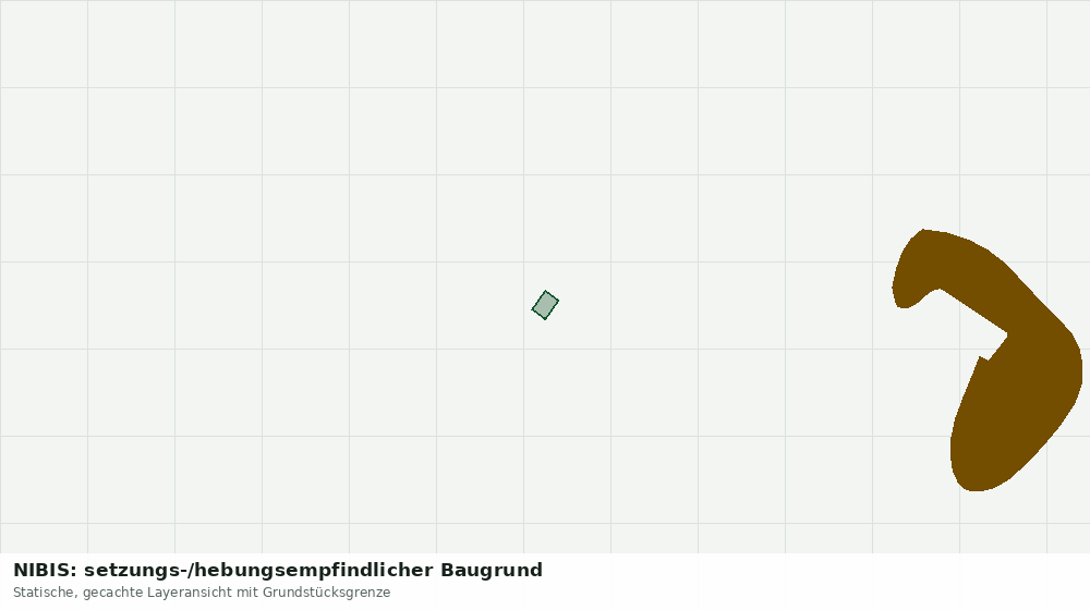 Statische Kartenansicht: NIBIS: setzungs-/hebungsempfindlicher Baugrund
