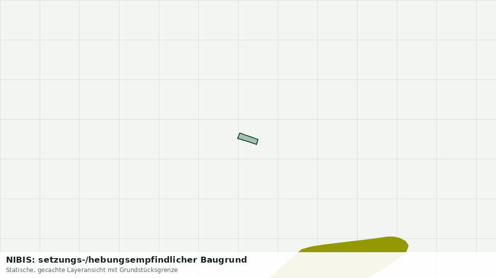 Statische Kartenansicht: NIBIS: setzungs-/hebungsempfindlicher Baugrund