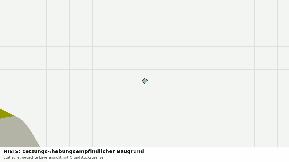 Statische Kartenansicht: NIBIS: setzungs-/hebungsempfindlicher Baugrund