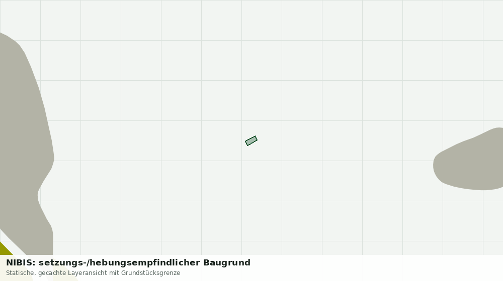 Statische Kartenansicht: NIBIS: setzungs-/hebungsempfindlicher Baugrund