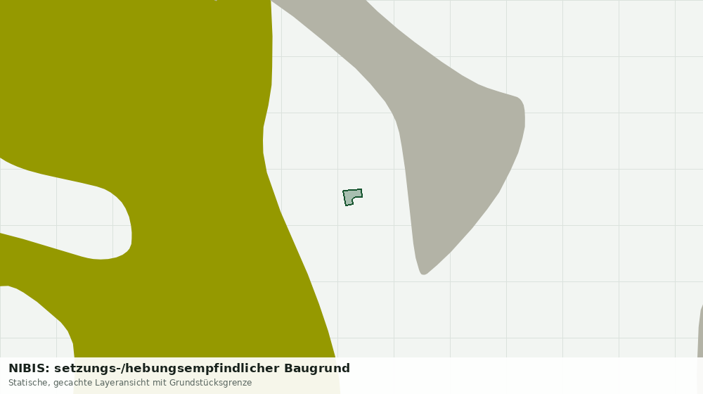 Statische Kartenansicht: NIBIS: setzungs-/hebungsempfindlicher Baugrund
