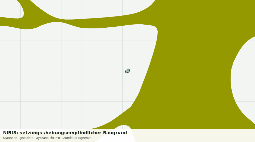 Statische Kartenansicht: NIBIS: setzungs-/hebungsempfindlicher Baugrund