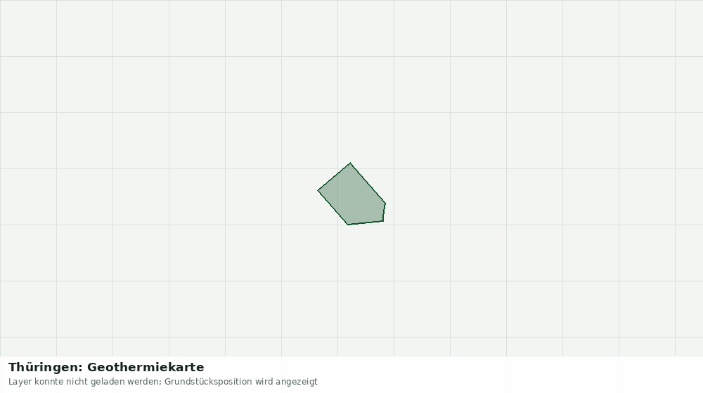 Statische Kartenansicht: Thüringen: Geothermiekarte