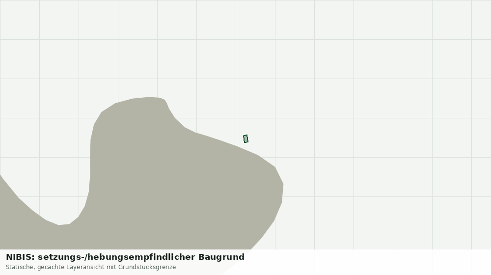 Statische Kartenansicht: NIBIS: setzungs-/hebungsempfindlicher Baugrund