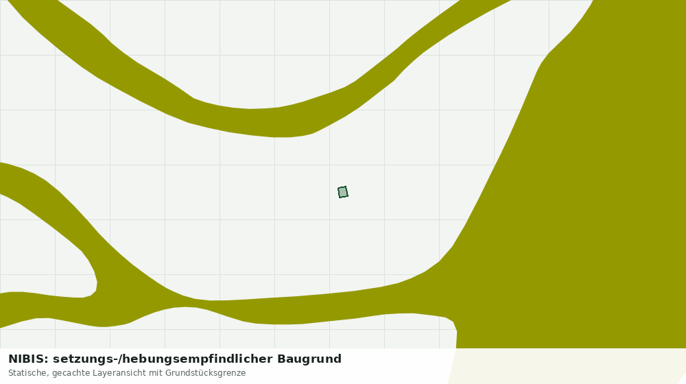 Statische Kartenansicht: NIBIS: setzungs-/hebungsempfindlicher Baugrund