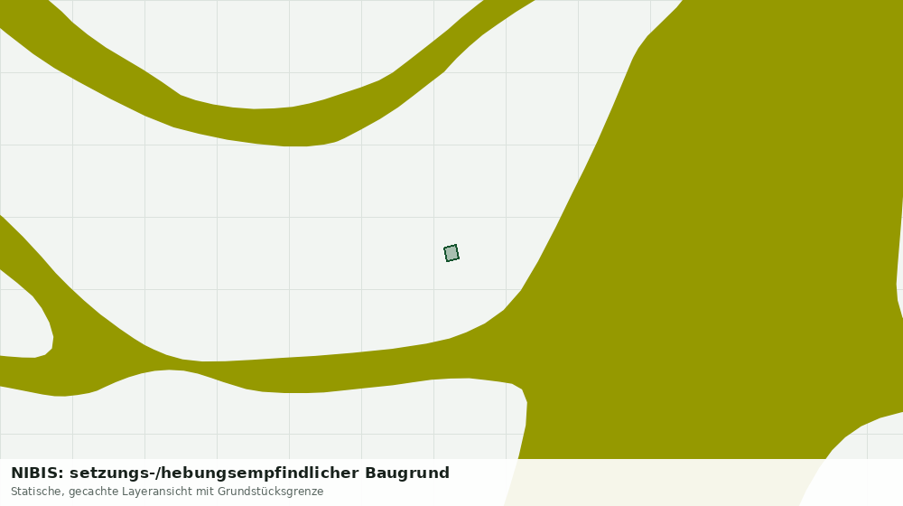 Statische Kartenansicht: NIBIS: setzungs-/hebungsempfindlicher Baugrund
