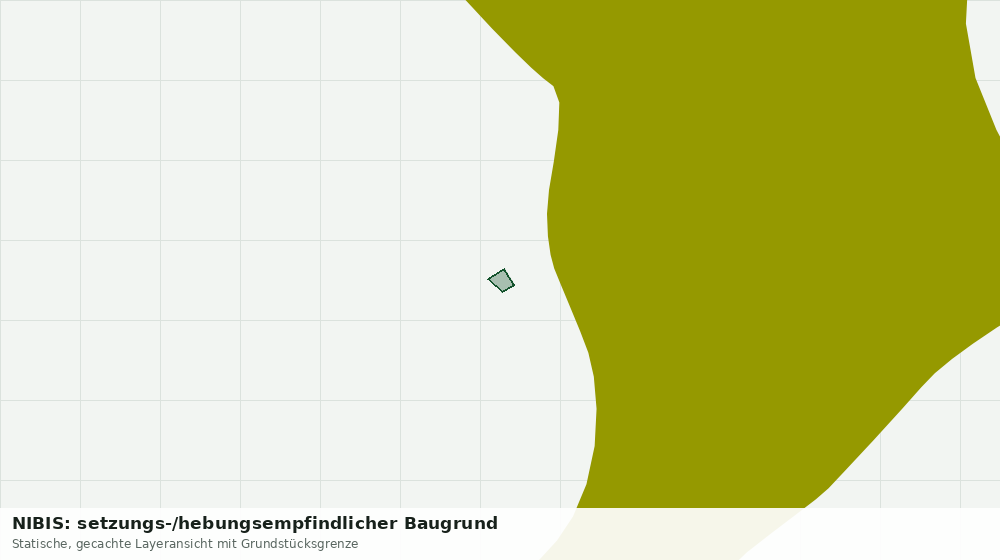 Statische Kartenansicht: NIBIS: setzungs-/hebungsempfindlicher Baugrund