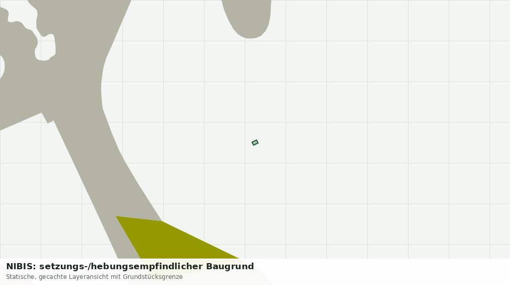 Statische Kartenansicht: NIBIS: setzungs-/hebungsempfindlicher Baugrund
