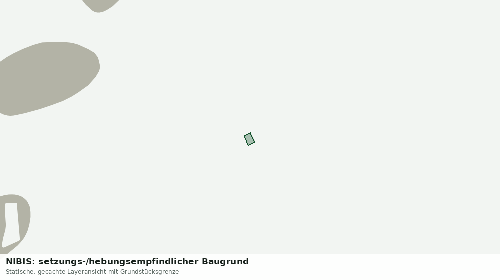 Statische Kartenansicht: NIBIS: setzungs-/hebungsempfindlicher Baugrund