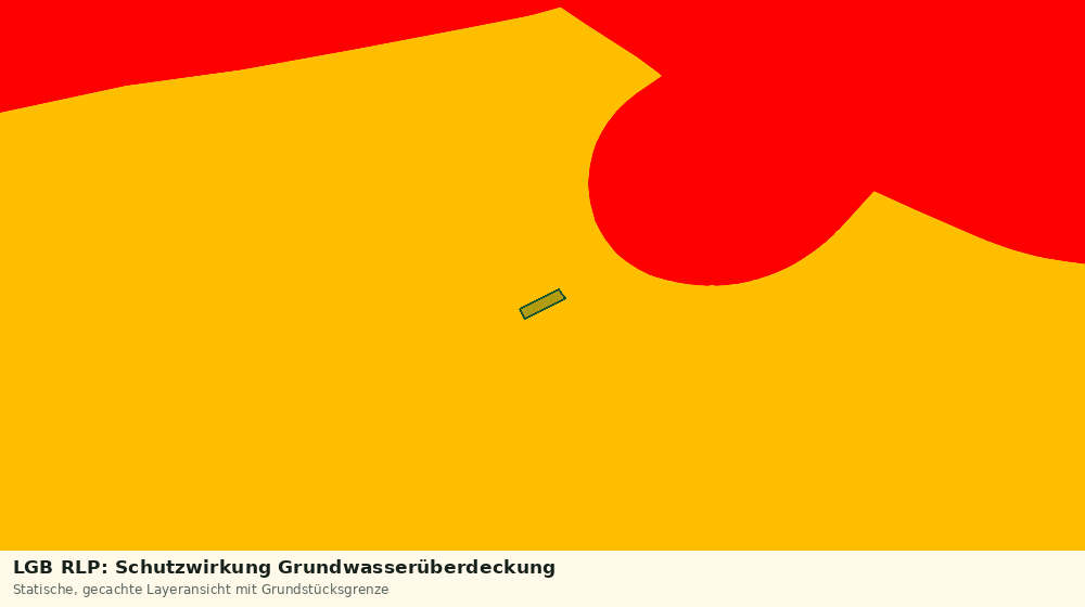 Statische Kartenansicht: LGB RLP: Schutzwirkung Grundwasserüberdeckung