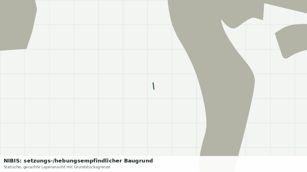 Statische Kartenansicht: NIBIS: setzungs-/hebungsempfindlicher Baugrund