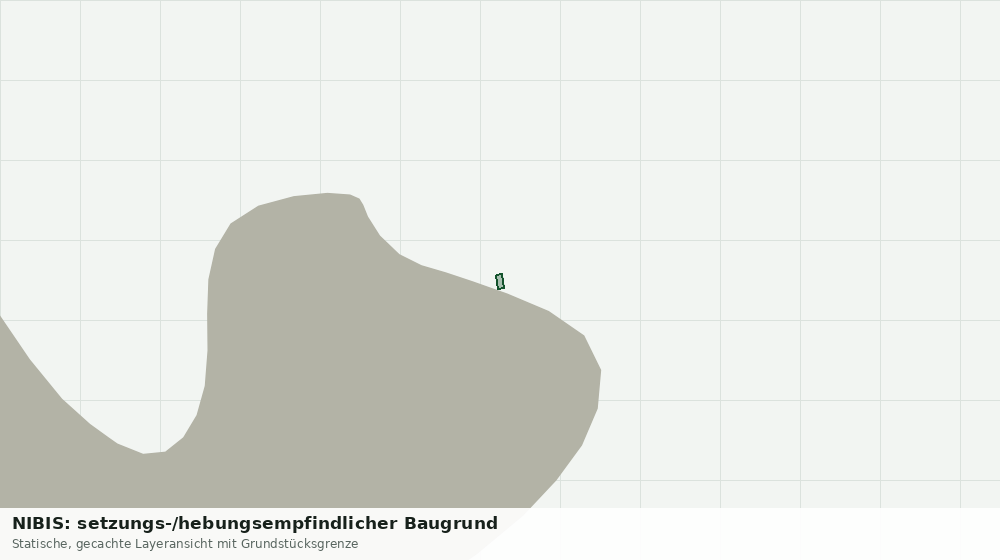 Statische Kartenansicht: NIBIS: setzungs-/hebungsempfindlicher Baugrund