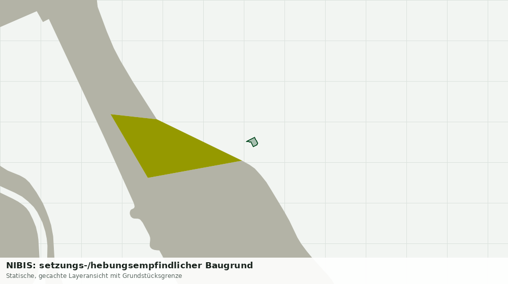 Statische Kartenansicht: NIBIS: setzungs-/hebungsempfindlicher Baugrund