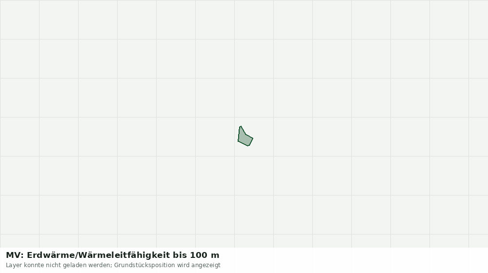 Statische Kartenansicht: MV: Erdwärme/Wärmeleitfähigkeit bis 100 m