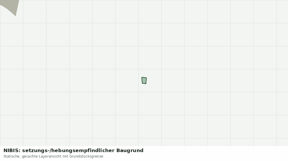 Statische Kartenansicht: NIBIS: setzungs-/hebungsempfindlicher Baugrund
