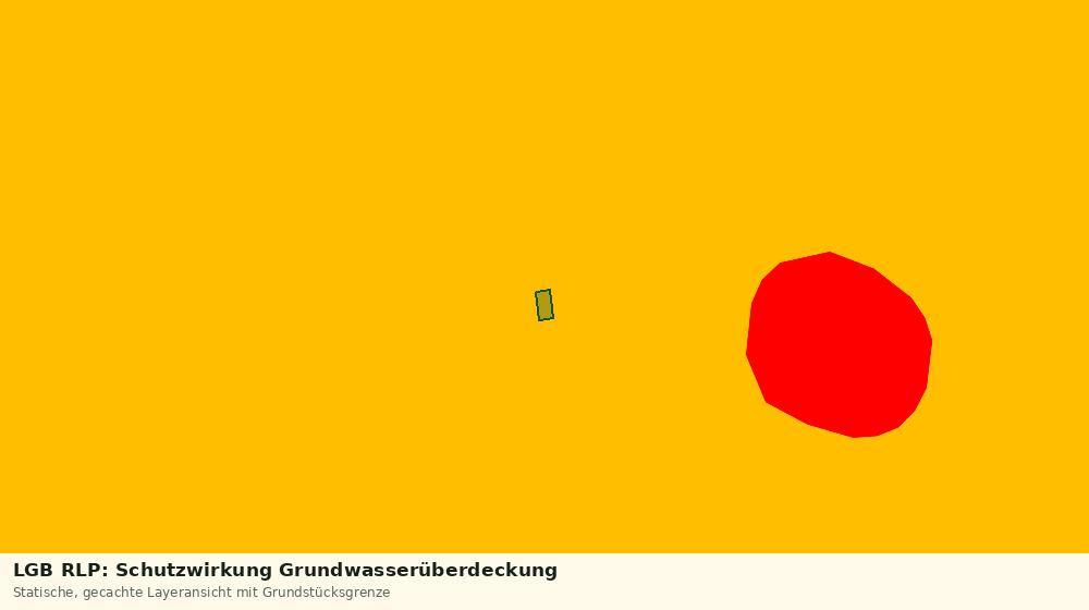 Statische Kartenansicht: LGB RLP: Schutzwirkung Grundwasserüberdeckung