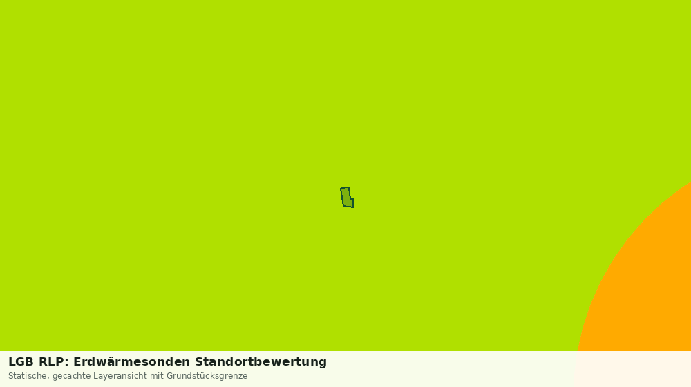 Statische Kartenansicht: LGB RLP: Erdwärmesonden Standortbewertung