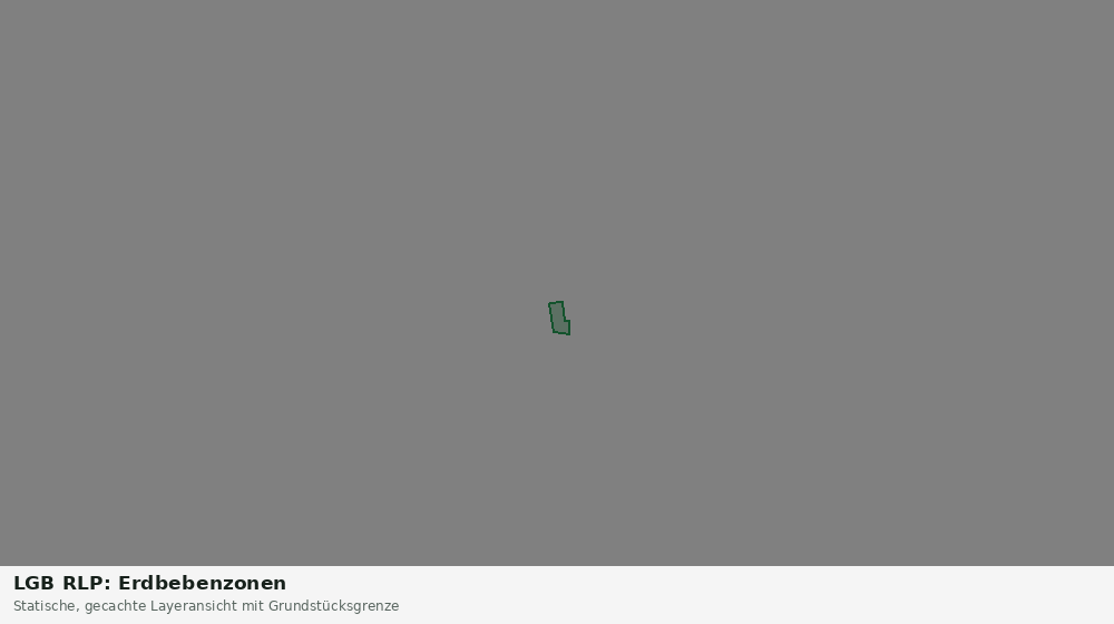 Statische Kartenansicht: LGB RLP: Erdbebenzonen