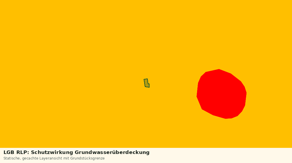 Statische Kartenansicht: LGB RLP: Schutzwirkung Grundwasserüberdeckung