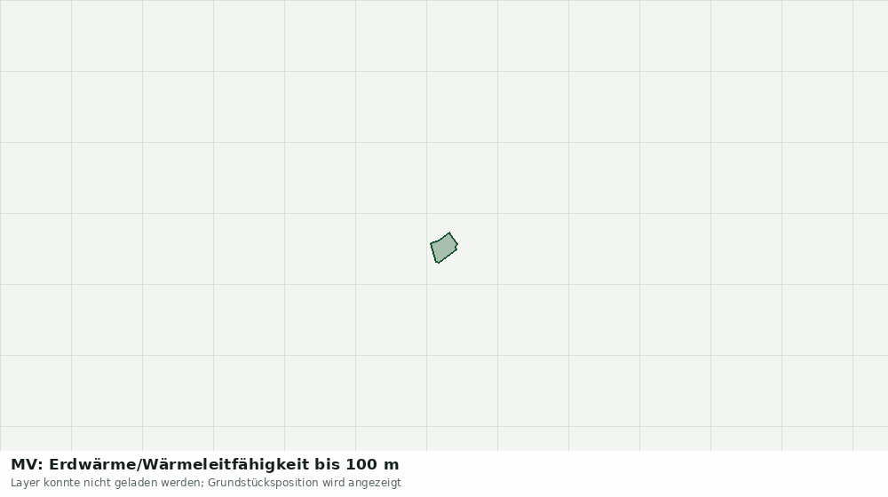 Statische Kartenansicht: MV: Erdwärme/Wärmeleitfähigkeit bis 100 m