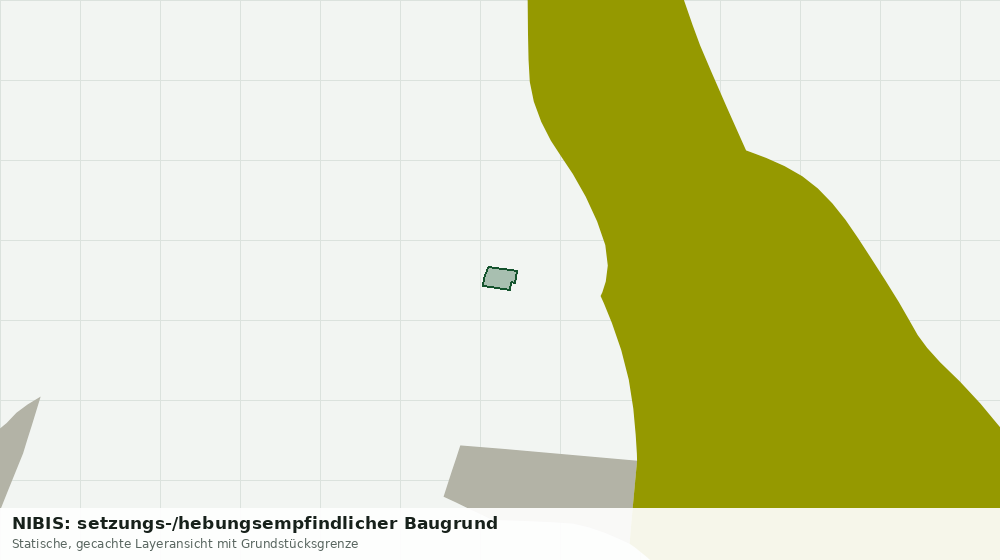 Statische Kartenansicht: NIBIS: setzungs-/hebungsempfindlicher Baugrund