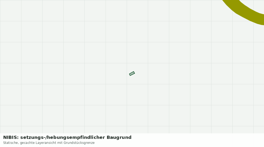 Statische Kartenansicht: NIBIS: setzungs-/hebungsempfindlicher Baugrund