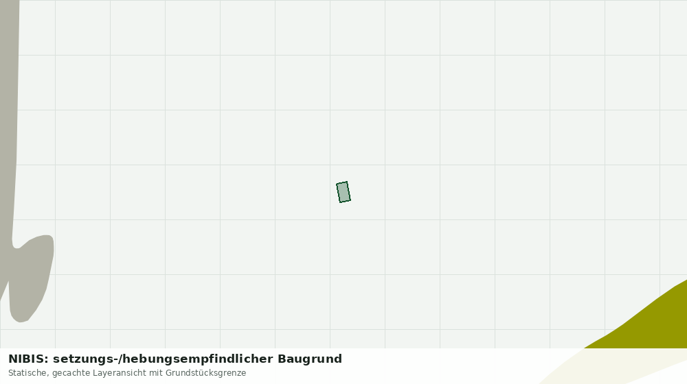 Statische Kartenansicht: NIBIS: setzungs-/hebungsempfindlicher Baugrund