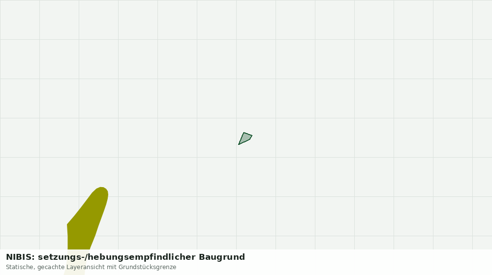 Statische Kartenansicht: NIBIS: setzungs-/hebungsempfindlicher Baugrund